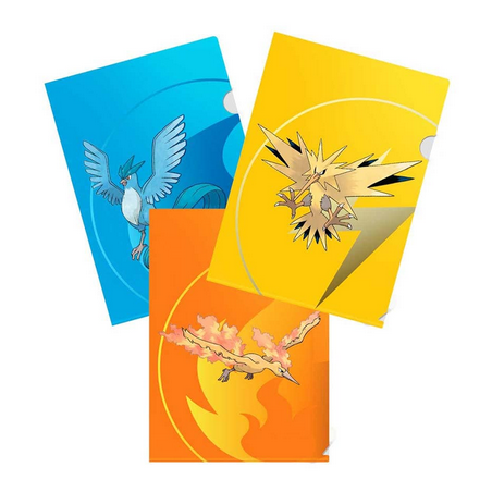 Ultra Pro - Pack de 3 folios de tournoi - Pokémon : Electhor, Sulfura et Artikodin