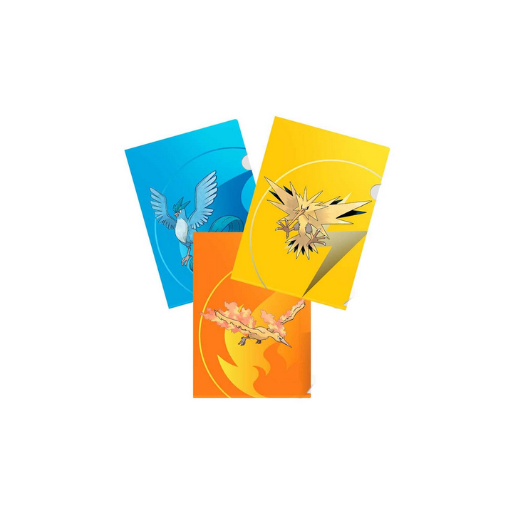 Ultra Pro - Pack de 3 folios de tournoi - Pokémon : Electhor, Sulfura et Artikodin