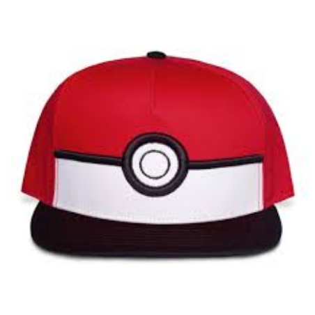 Casquette Snapback Ajustable - Pokémon :Pokeball