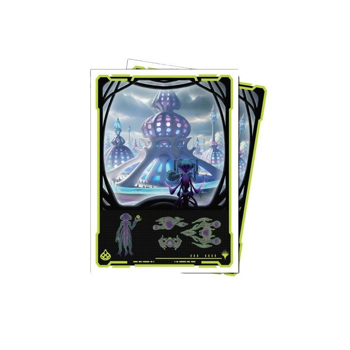MTG - UltraPro Apex Sleeves - Edge of Eternities : Blue Mythic (105)