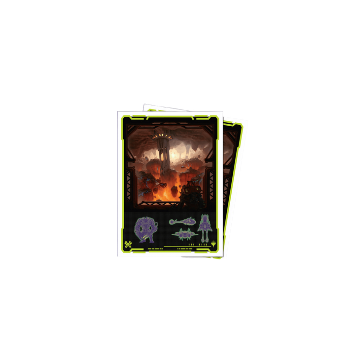 MTG - UltraPro Apex Sleeves - Edge of Eternities : Kavaron, Memorial World (105)