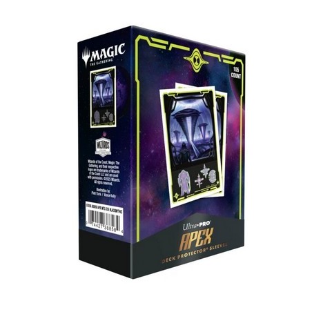 MTG - UltraPro Apex Sleeves - Edge of Eternities : Black Mythic