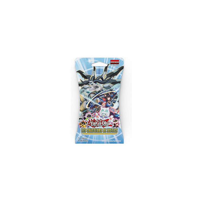 YGO - Booster BLISTER Yu-Gi-Oh! Les Chasseurs de Justice YGO - Booster BLISTER Yu-Gi-Oh! Les Chasseurs de Justice