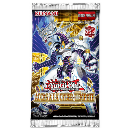 YGO - Booster Yu-Gi-Oh! Accès à la Cyber-Tempête