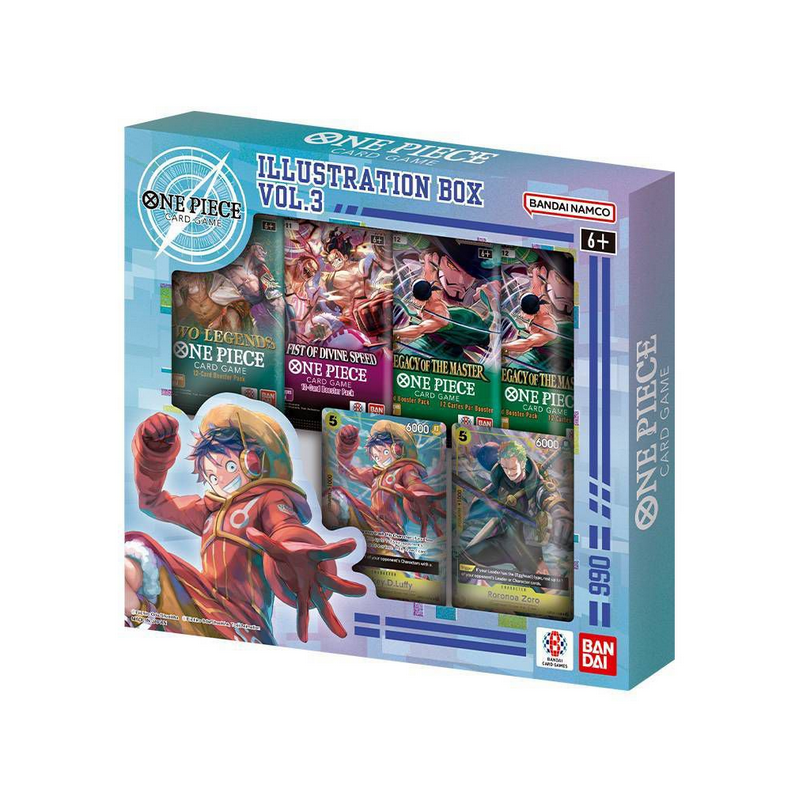 PROCHAINEMENT : One Piece TCG : Coffret Illustration Box : Volume 3 - Anglais PROCHAINEMENT : One Piece TCG : Coffret Illustration Box : Volume 3 - Anglais