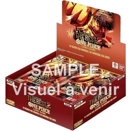 PROCHAINEMENT : One Piece TCG - Premium Booster : THE BEST Vol2 PRB 02 - Boîte complète