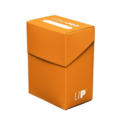 Ultra Pro - Deck Box - Boîte de Rangement 80+ : Orange