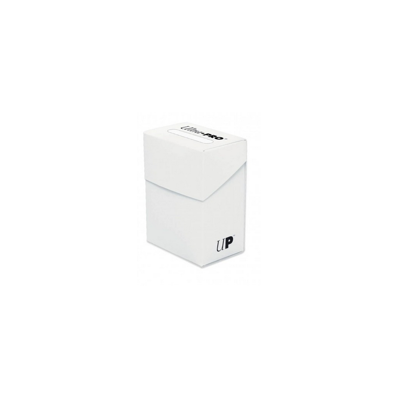 Ultra Pro - Deck Box - Boîte de Rangement 80+ : Blanc Ultra Pro - Deck Box - Boîte de Rangement 80+ : Blanc
