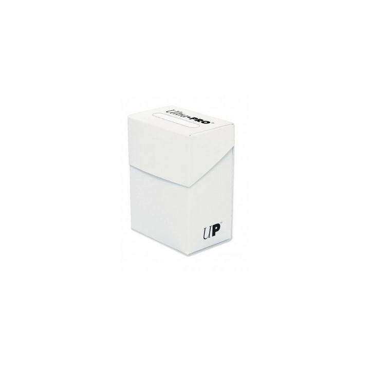 Ultra Pro - Deck Box - Boîte de Rangement 80+ : Blanc