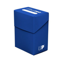 Ultra Pro - Deck Box - Boîte de Rangement 80+ : Bleu