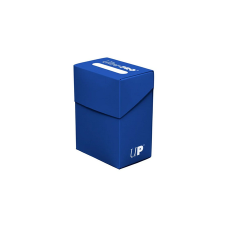 Ultra Pro - Deck Box - Boîte de Rangement 80+ : Bleu