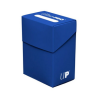 Ultra Pro - Deck Box - Boîte de Rangement 80+ : Bleu
