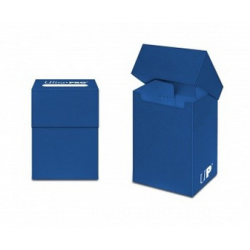 Ultra Pro - Deck Box - Boîte de Rangement 80+ : Bleu