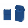 Ultra Pro - Deck Box - Boîte de Rangement 80+ : Bleu