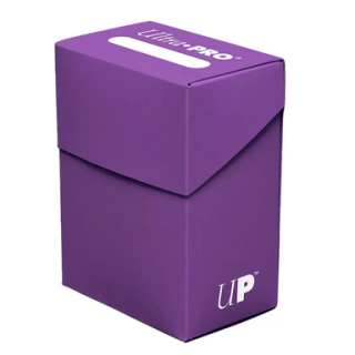 Ultra Pro - Deck Box - Boîte de Rangement 80+ : Violet