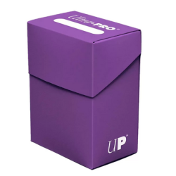 Ultra Pro - Deck Box - Boîte de Rangement 80+ : Violet