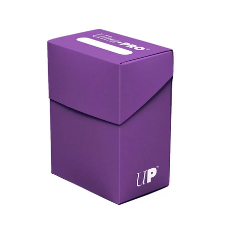 Ultra Pro - Deck Box - Boîte de Rangement 80+ : Violet