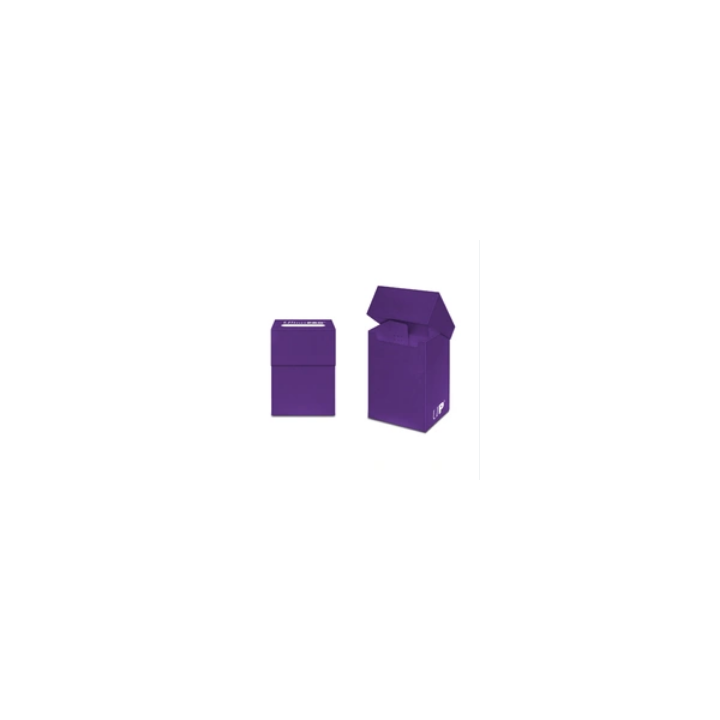 Ultra Pro - Deck Box - Boîte de Rangement 80+ : Violet