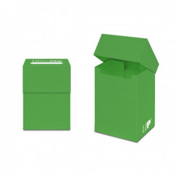 Ultra Pro - Deck Box - Boîte de Rangement 80+ : Vert