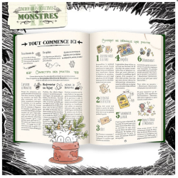 Jeux de rôle - Incroyables Détectives de Monstres : Livre de base