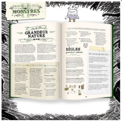 Jeux de rôle - Incroyables Détectives de Monstres : Livre de base