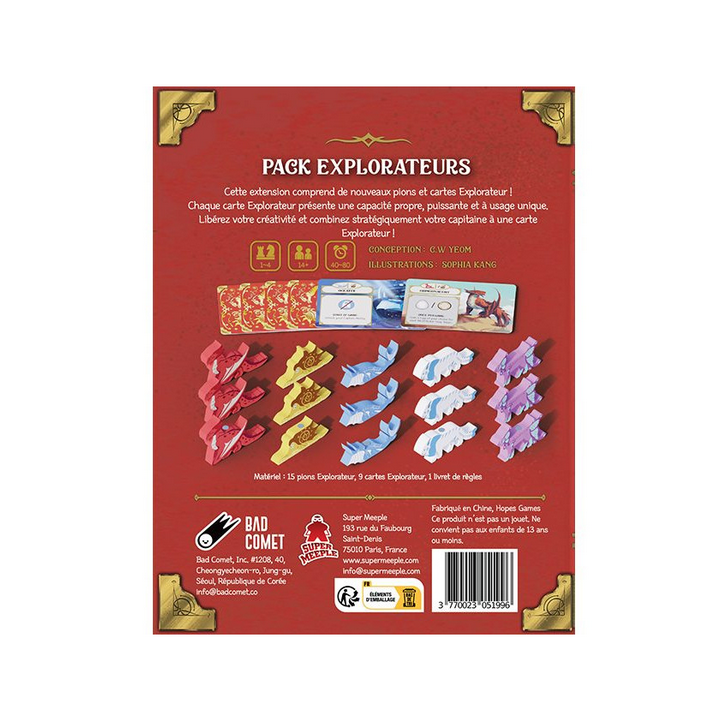 Jeux de société - Wondrous Creatures - Extension Pack Explorateurs