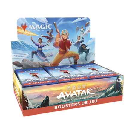 PROCHAINEMENT : MTG - Boite de Booster de Jeu Magic : Avatar, le dernier maître de l’air - Boîte Complète