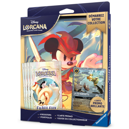 PROCHAINEMENT : Disney Lorcana - Coffret Démarrez Votre Collection - Fabuleux