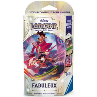 Disney Lorcana - Fabuleux : Deck de démarrage - Powerline et Max