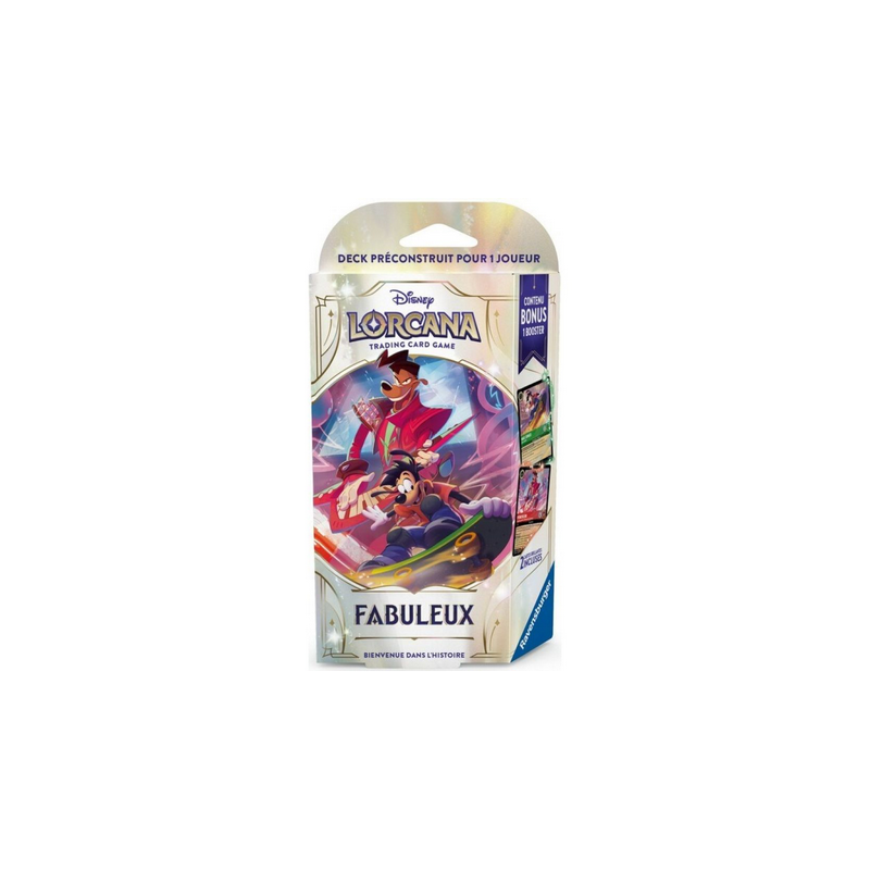 PROCHAINEMENT : Disney Lorcana - Fabuleux : Deck de démarrage - Powerline et Max