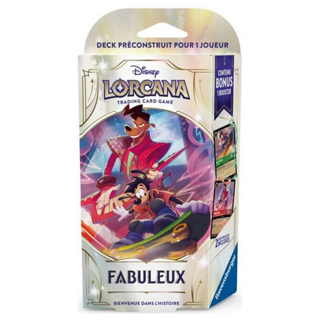 PROCHAINEMENT : Disney Lorcana - Fabuleux : Deck de démarrage - Powerline et Max