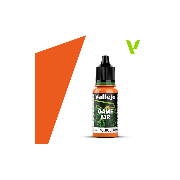 Peinture Vallejo Games Air : Orange Fire - Naranja Fuego