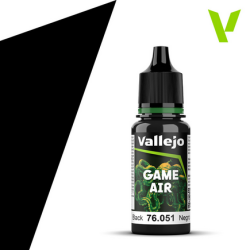 Peinture Vallejo Games Air : Black - Negro
