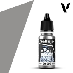 Peinture Vallejo Model Color : Silver - Plata