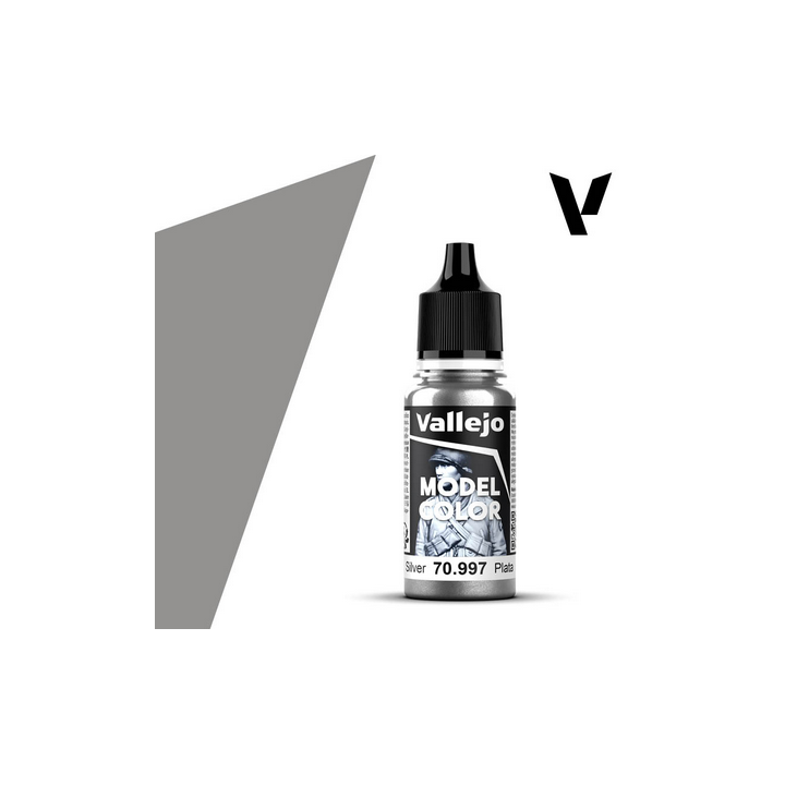 Peinture Vallejo Model Color : Silver - Plata