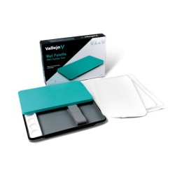 Accessoires de modélisation Vallejo : Set palette humide
