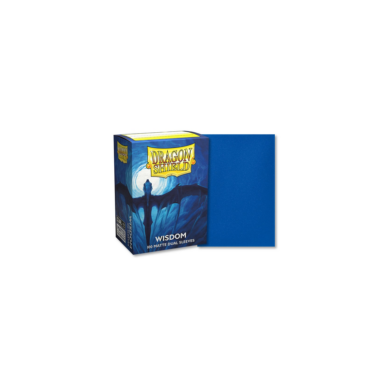 Protège-cartes Dragon Shield - 100 Standard Sleeves Matte : Wisdom Protège-cartes Dragon Shield - 100 Standard Sleeves Matte : Wisdom