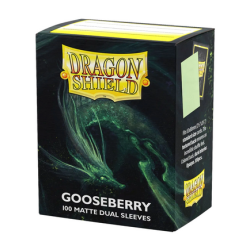 Protège-cartes Dragon Shield - 100 Standard Sleeves Matte : Gooseberry