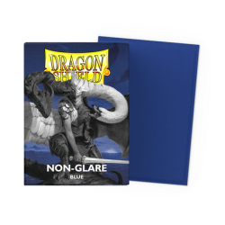Protège-cartes Dragon Shield - 100 Standard Sleeves Non-Glare : Bleu