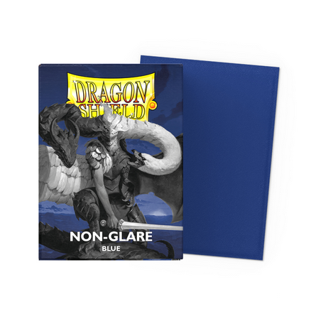 Protège-cartes Dragon Shield - 100 Standard Sleeves Non-Glare : Bleu