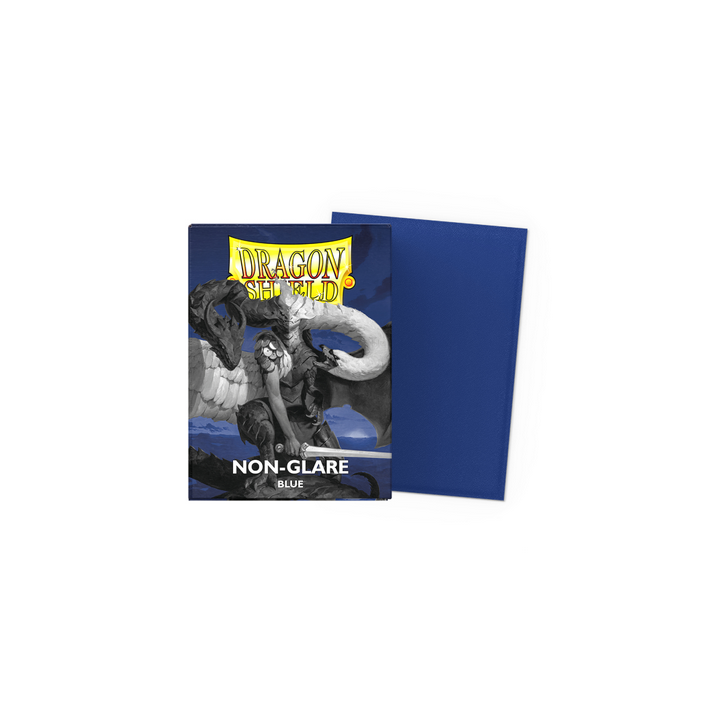 Protège-cartes Dragon Shield - 100 Standard Sleeves Non-Glare : Bleu