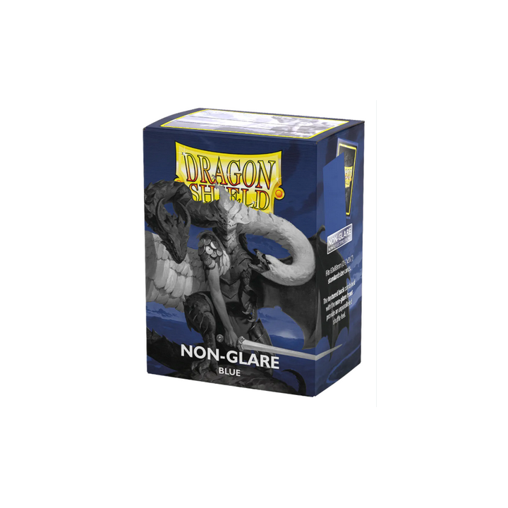 Protège-cartes Dragon Shield - 100 Standard Sleeves Non-Glare : Bleu