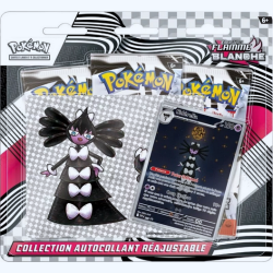 Pokémon - Tripack Collection Autocollant Réajustable - Flamme Blanche EV10.5 : Sidérella