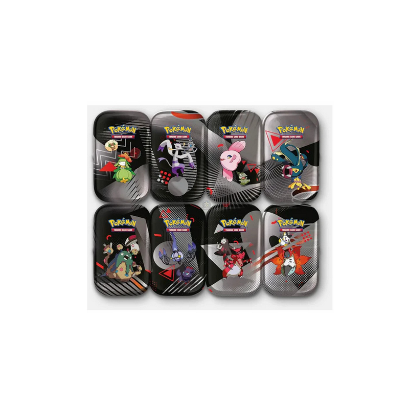 Pokémon - Mini-Tin Foudre Noire et Flamme Blanche (Tin Aléatoire)