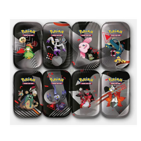 Pokémon - Mini-Tin Foudre Noire et Flamme Blanche (Tin Aléatoire)