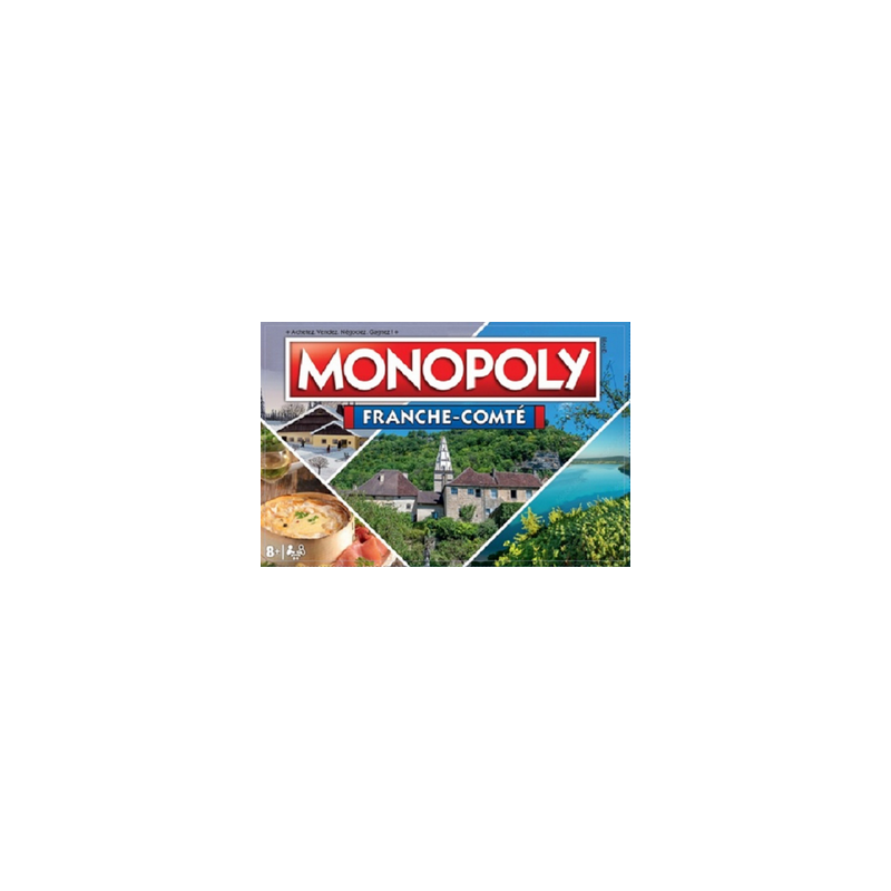 Jeux de société - Monopoly Franche - Comté