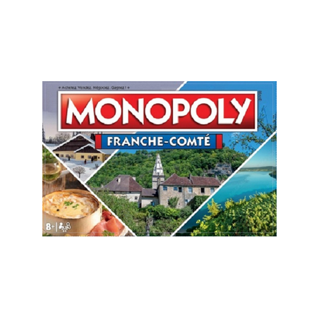 Jeux de société - Monopoly Franche - Comté