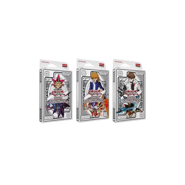 YGO - Mega-Pack 2025 Bundle : Boite Cartonnée (Visuel Aléatoire)