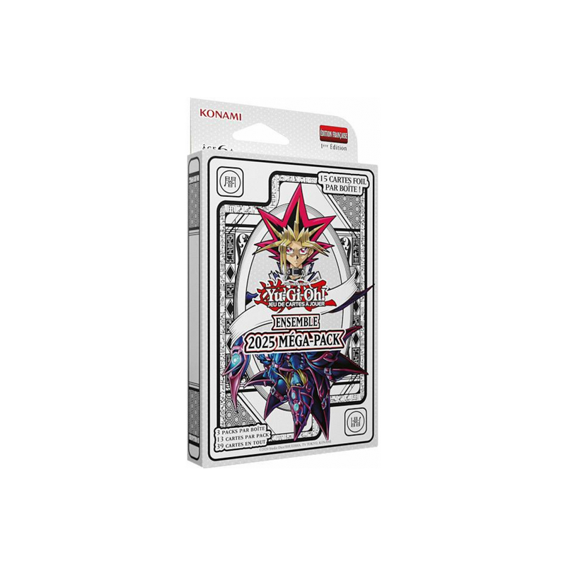YGO - Mega-Pack 2025 Bundle : Boite Cartonnée (Visuel Aléatoire)