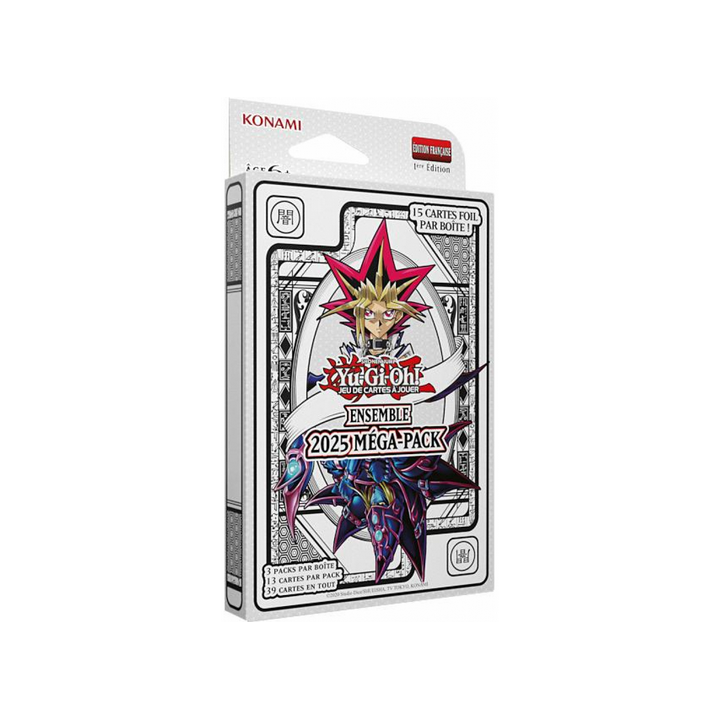 YGO - Mega-Pack 2025 Bundle : Boite Cartonnée (Visuel Aléatoire)